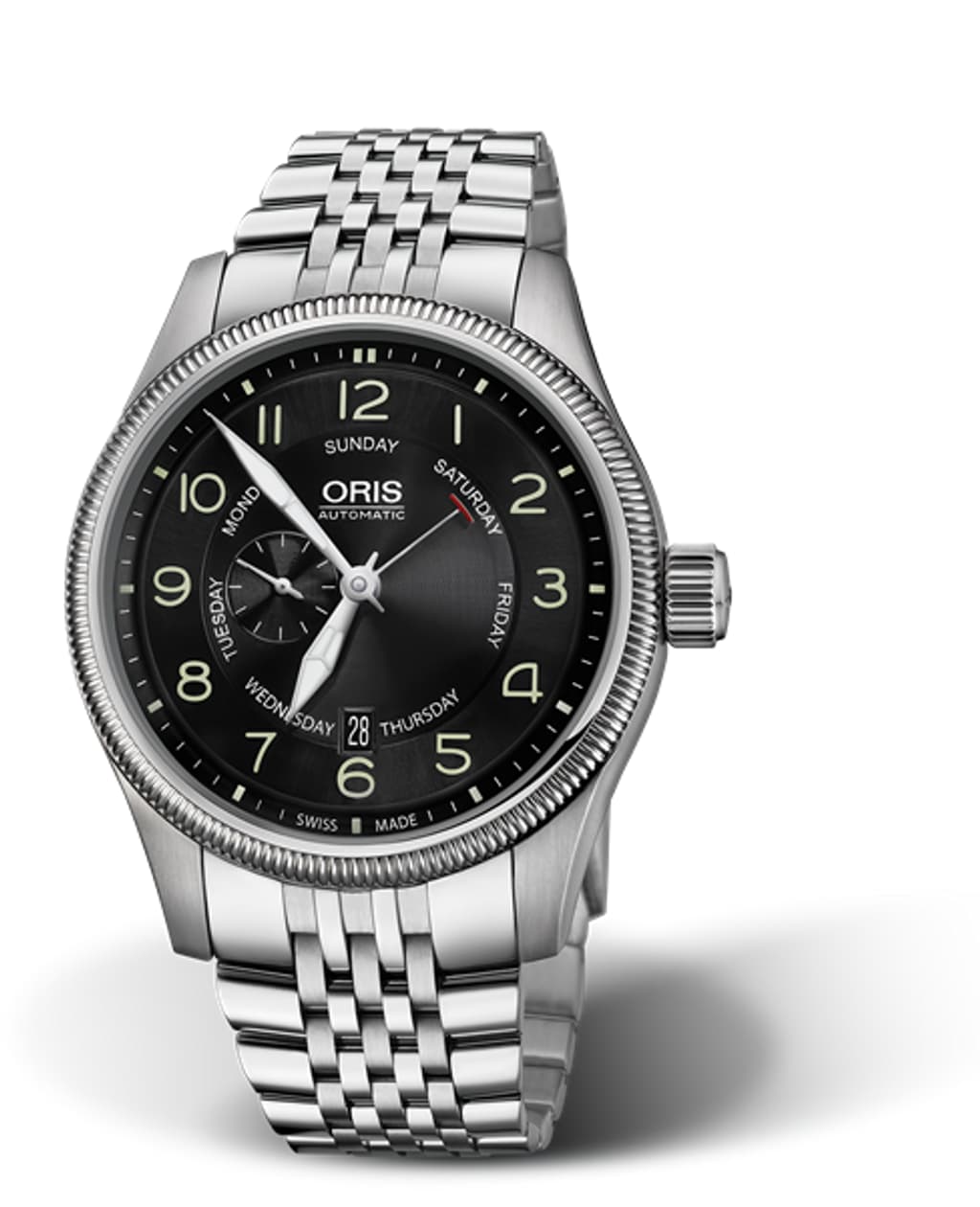 Oris big crown small second deals